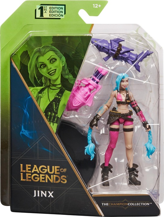 Produktbild Spin Master League of Legends Jinx Sammelfigur Premium 10cm