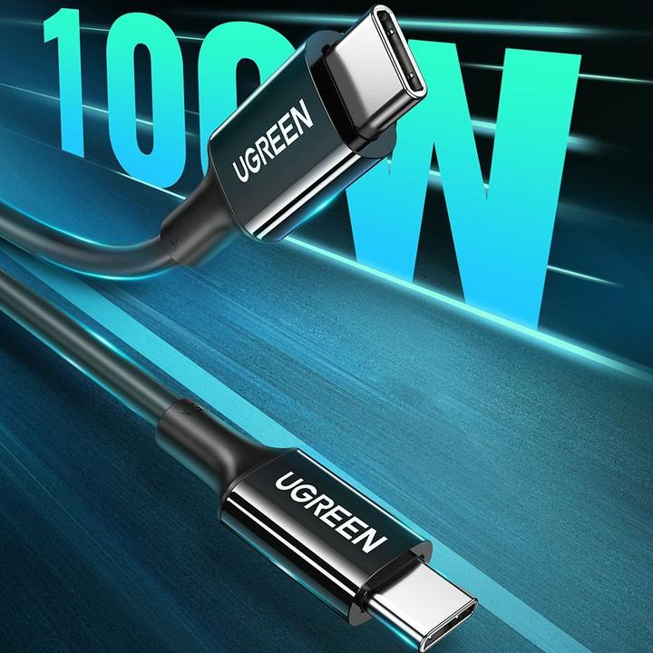Produktbild Ugreen USB C – USB C (1 m, USB 2.0, 100 W)