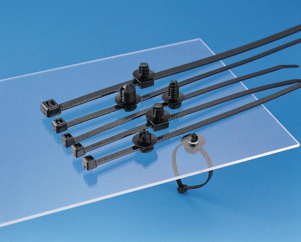 Image du produit HellermannTyton T50RFT7-HS-BK Liens de câblage (Serre-câbles en plastique, 200 mm, 500 pcs)