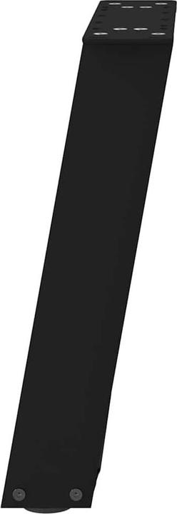 Immagine prodotto vidaXL Gambe del tavolino a U 2 pezzi nero 38x(42-43) cm gamba del tavolo in acciaio