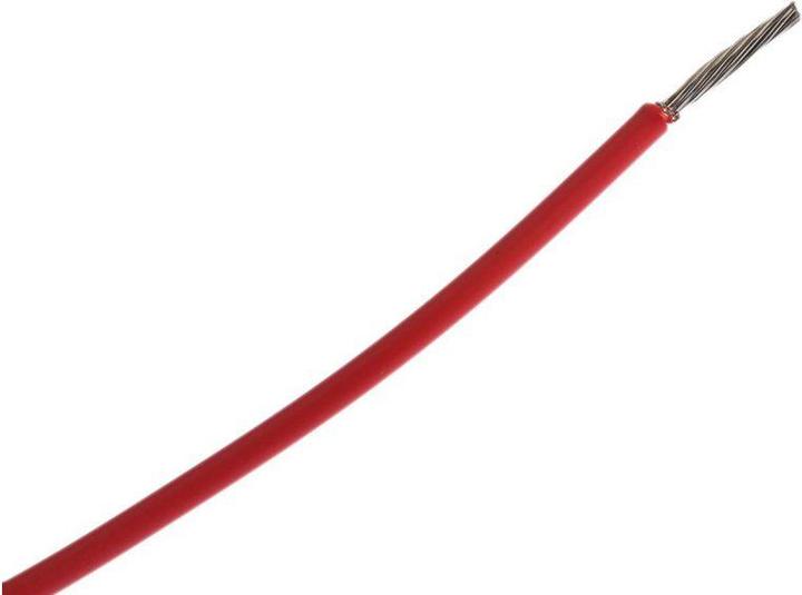 Produktbild TE Connectivity Aderleitung 1,00mm² rot (100 m)