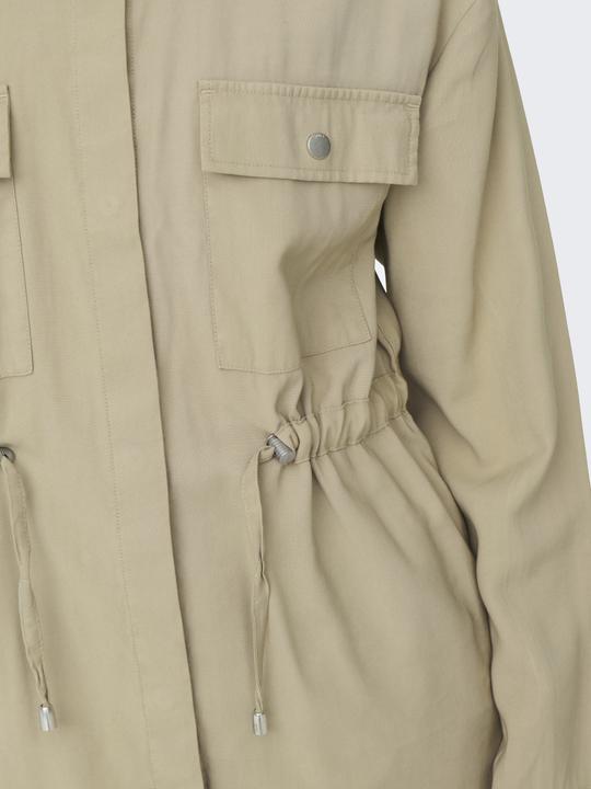 Actual product image Only Fly-away collar coat jacket (L)