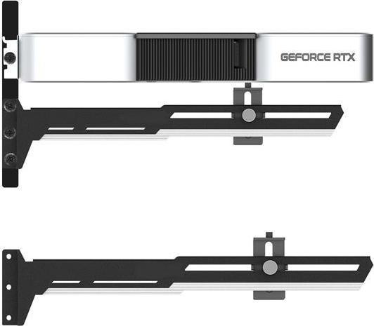 1st Cool 1stCOOL GPU Holder - metal adjustable black VGA holder