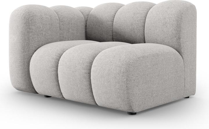 Image du produit Micadoni Chauffeuse Gauche, "Lupine", 1 Place, 115x95x70Fabriqué en Europe (1 place, Canapé modulaire)