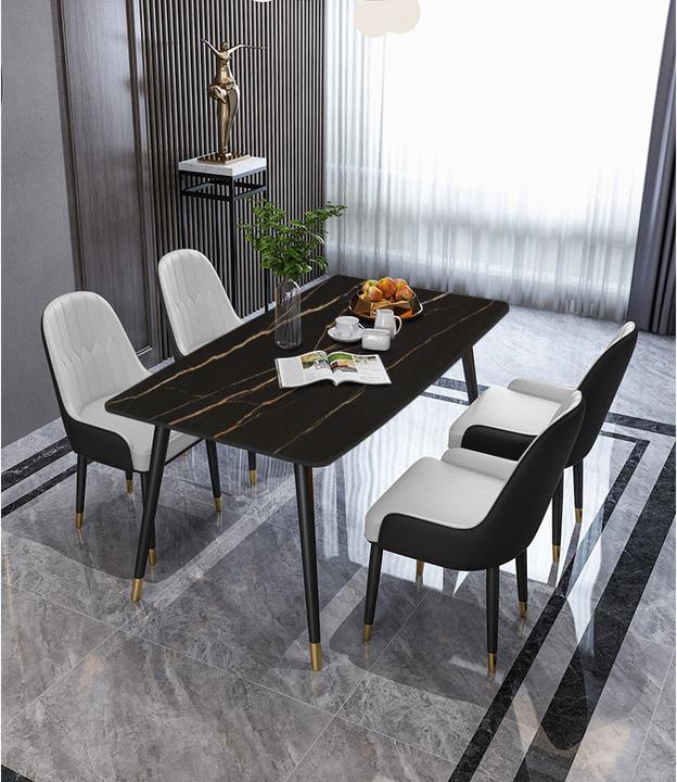 Produktbild Spa Solutions Esstisch Milano Roland-Black 160 cm (160 x 80 x 75 cm)