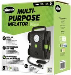 Image du produit Slime 40066 Compresseur Compresseur de pneus polyvalent 7 bar 12 V Adaptateur pour le fonctionnement du (7 bar, 0 l)