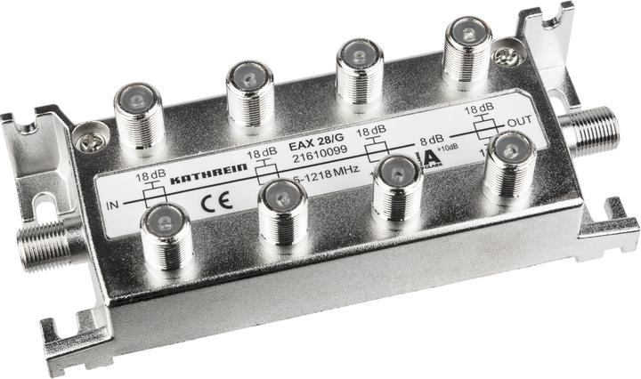 Kathrein EAX 28/G Dérivateur 18dB 8 fois 5-1218MHz (Manifolds et Brancheurs)