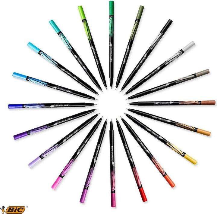 Productafbeelding Bic INTENSITEIT FIJN - fijne pen (Veelkleurig, 20 x)