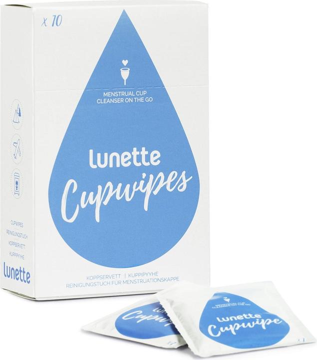 Produktbild Lunette Cupwipe Reinigungstücher