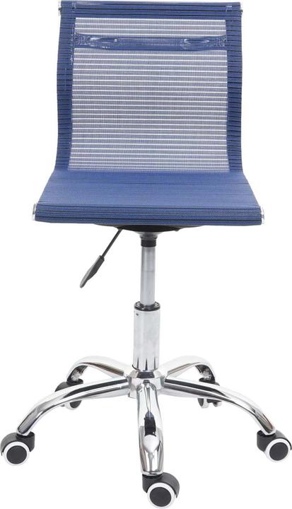 Immagine prodotto Mendler Sedia da ufficio HWC-K53, rivestimento in tessuto/tessuto - blu