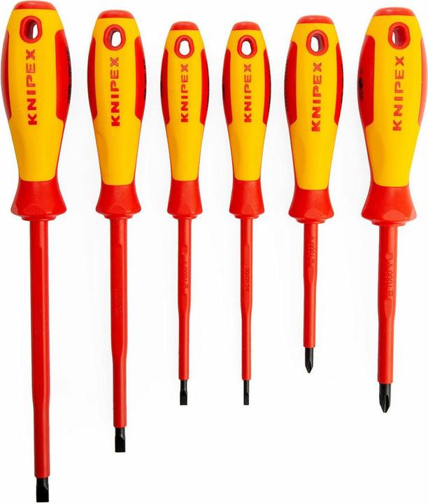 Produktbild Knipex Schraubendreher-Paket (Phillipps-Kreuzschlitz (PH), Schlitzschrauben)