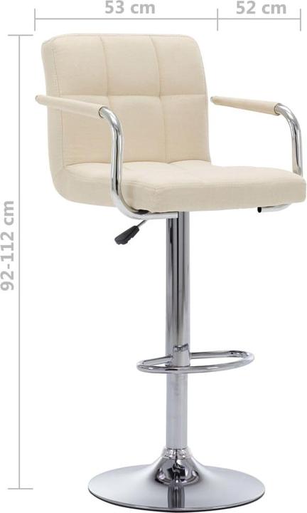 Produktbild vidaXL Barhocker