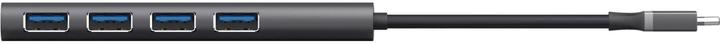 Productafbeelding Trust HALYX 4-POORTS USB-C 3.2 GEN1 HUB (USB-C, 4 ports)
