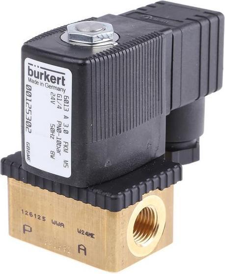 Produktbild Bürkert Magnetventil 2/2-Wege G1/4 24VAC