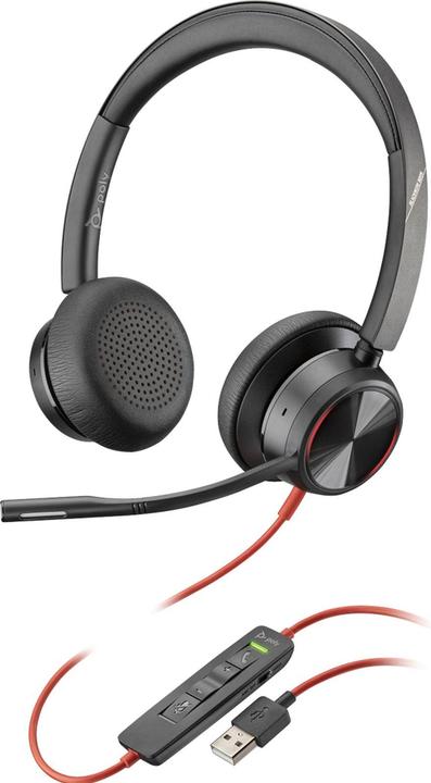 Produktbild Poly Blackwire 8225-M (Kabelgebunden, USB-A, Microsoft Teams)