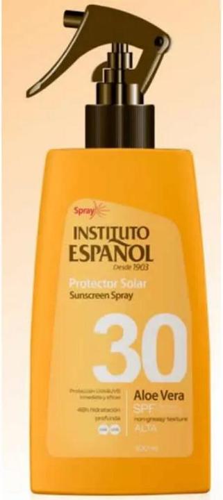 Actual product image Instituto Español Sol. Proteccion Solar Aloe Vera Spf30 Spray 300 ml (Sun spray, SPF 30, 300 ml)