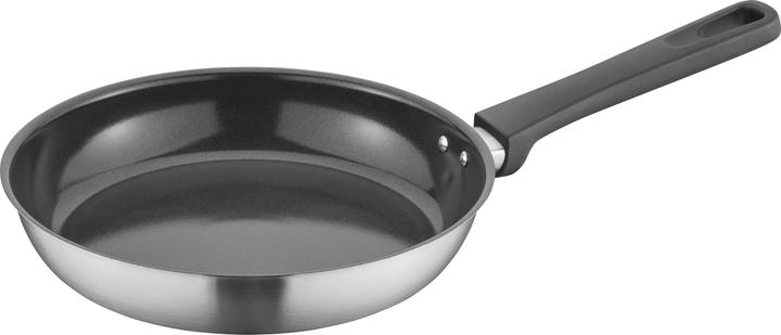 Fiskars Essential Frying Pan 24cm (Frying pan, Stainless steel)