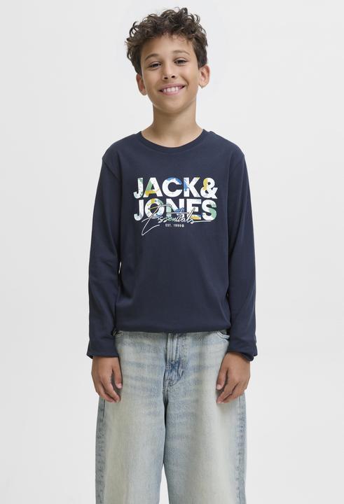 Image du produit Jack & Jones 2er-pack Logo Langarm-T-Shirt Langarm-T-Shirt (164)