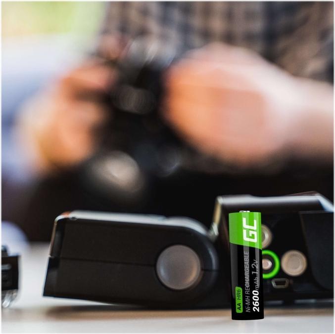 Image du produit GreenCell Batterie rechargeable - 1,2 V (4 pcs, AA, 2600 mAh)