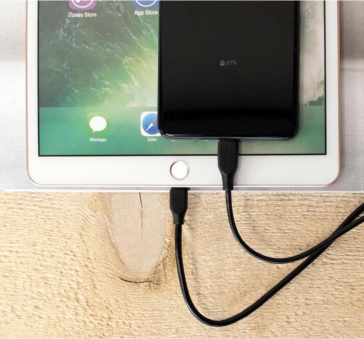 Productafbeelding Mobiparts Micro USB to USB Cable 2A 1 m Black (1 m, USB 2.0)