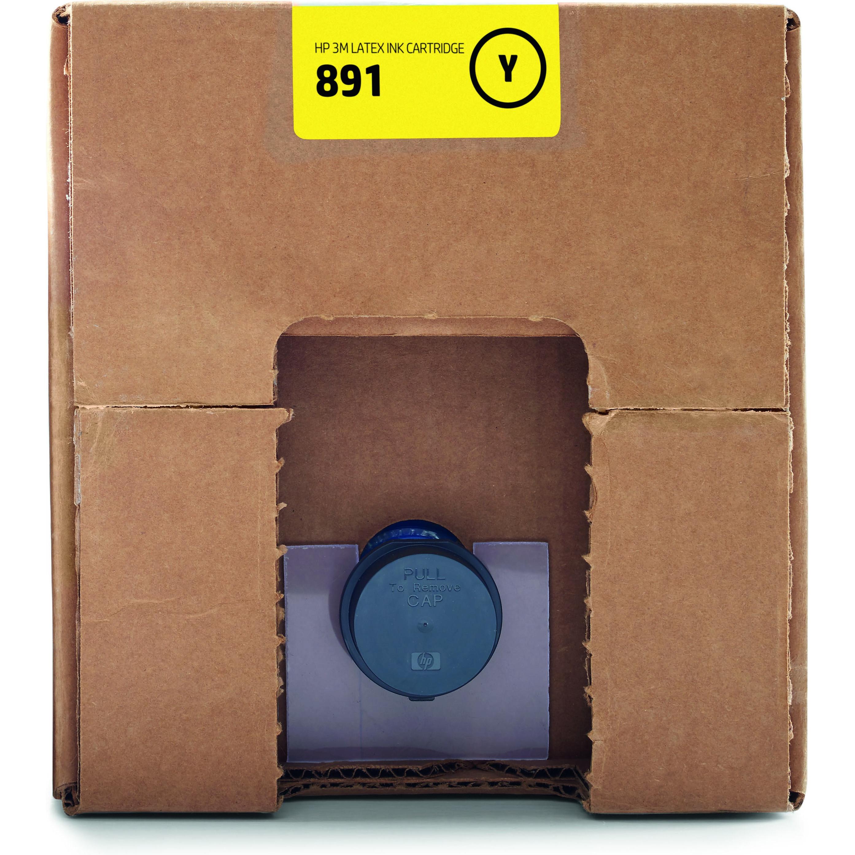 HP, Druckerpatrone, 891 - 10000 ml - Gelb - Original - Tintenpatrone (Y)