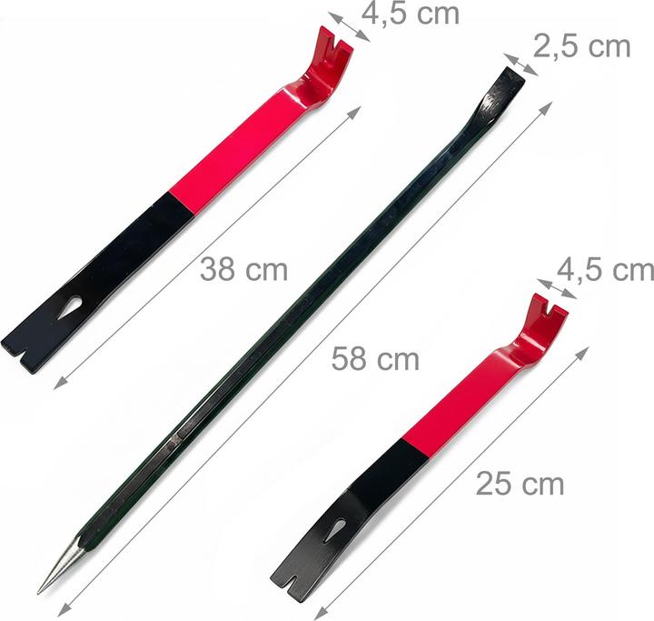 Image du produit Relaxdays Jeu de leviers de fer