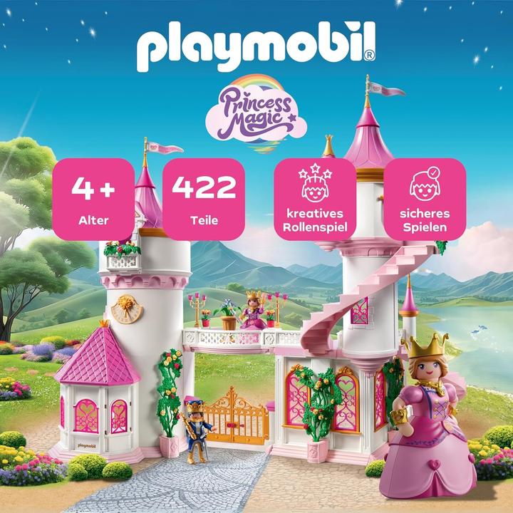 Actual product image Playmobil Princess castle with royal couple