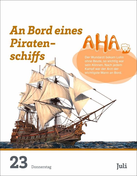 Immagine prodotto Harenberg WAS IST WAS Der Kalender Tagesabreisskalender 2026 - Kinderkalender