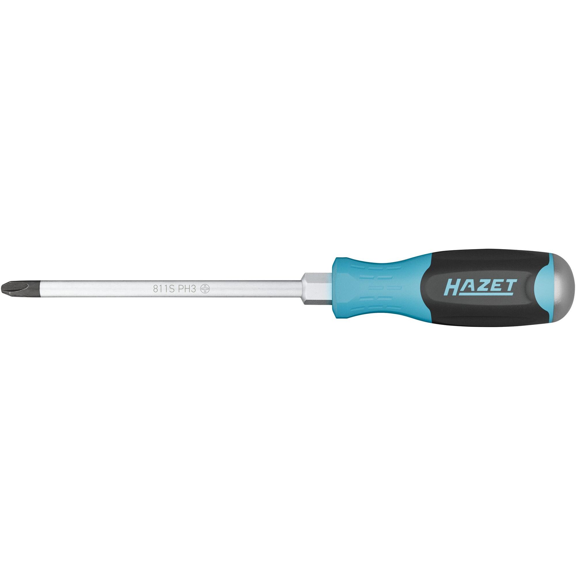 HAZET, Schraubenzieher, Schraubendreher 811S-PH3 ∙ Kreuzschlitz Profil PH ∙ SW PH3 (Kreuzschlitz)