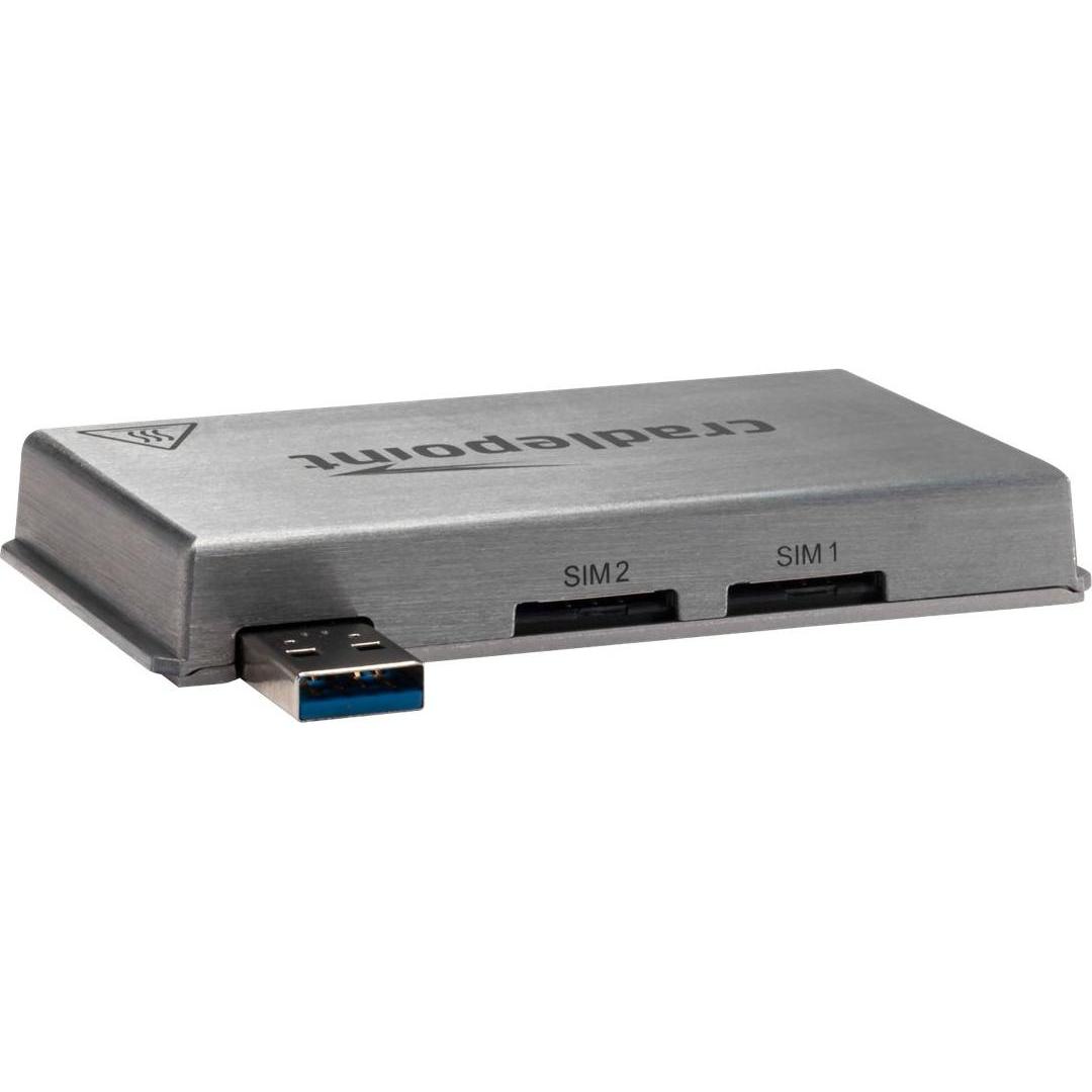 Thumbnail - Cradlepoint LTE Adv Pro ModemUpg Branch, Router, Silber