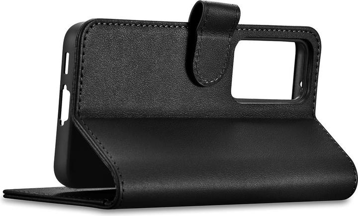 Actual product image iCarer Wallet Case for Samsung Galaxy S23 leather case wallet black (Samsung Galaxy S23)