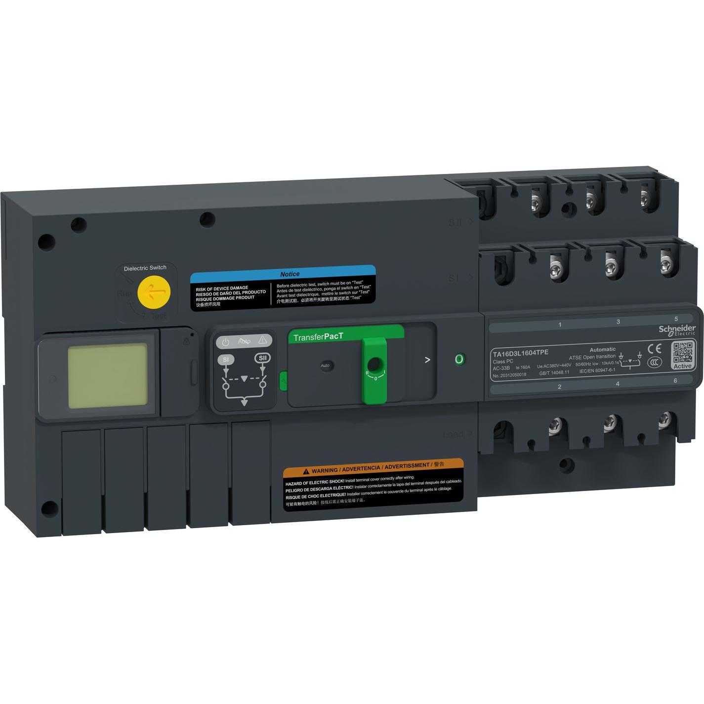 Schneider Electric, Systemstromversorgung, SCHN Netzumschaltung