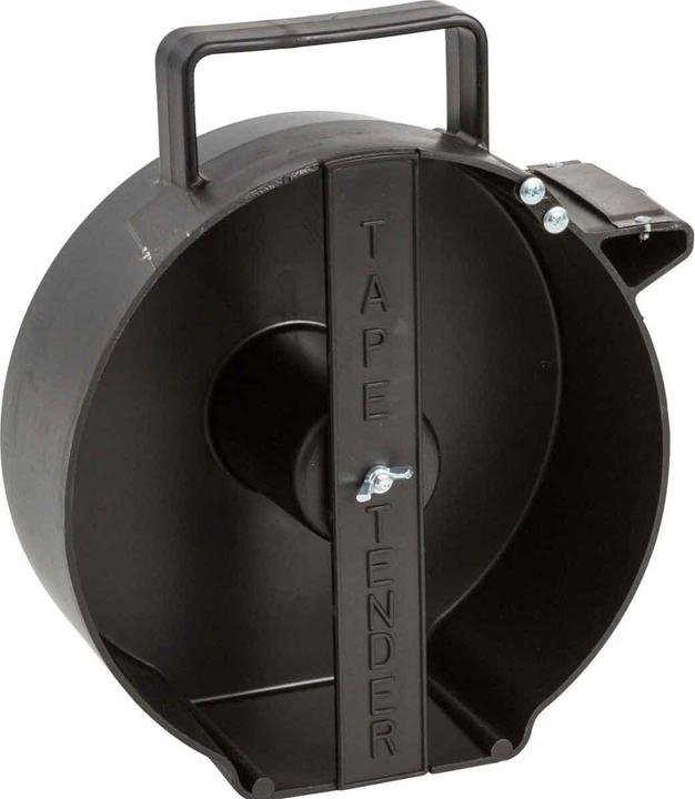 Brady Barrier tape dispenser, polypropylene, black, for rolls up to 305m long and 50mm wide (1 p