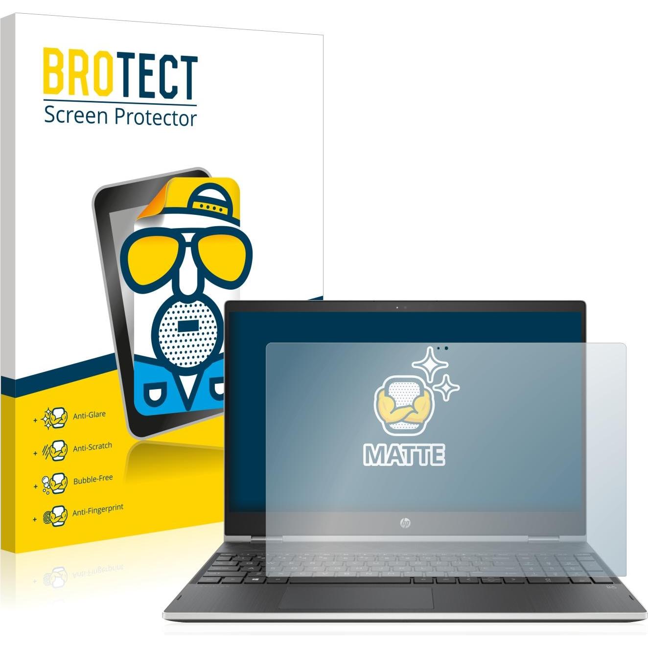 BROTECT Entspiegelungs-Schutzfolie Displayschutz Matt (15.60"), Notebook Schutzfolie