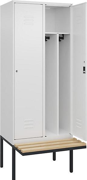 Actual product image C+P Locker Classic PLUS bench seat (80 cm, 212 cm)