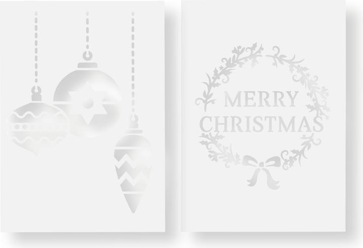 Actual product image Find it Stencil set, 2-piece