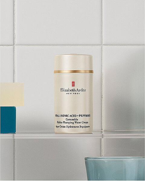 Actual product image Elizabeth Arden Hyaluronic Acid Ceramide Peptides Water Cream (50 ml, Day cream, Night cream)