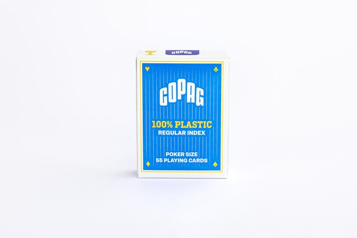 Immagine prodotto Copag Mazzo di carte da poker in plastica Regular (Tedesco, Francese, Italiano, Inglese)