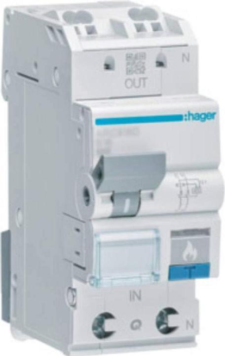 Produktbild Hager FehlerlichtbogenSchutzeinrichtung AFDD LSSchalter PN 6kA B0A 2M