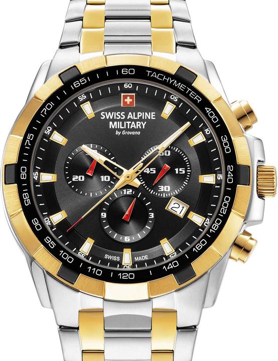 Immagine prodotto Swiss Alpine Military 7043.9147 Star Fighter (Cronografo, 47 mm)