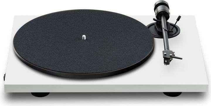 Immagine prodotto Pro-Ject E1.2 + Pick It MM E - Weiss / Plattenspieler / Gurt / Cinch-Kabel 1,23 m (Manuale)