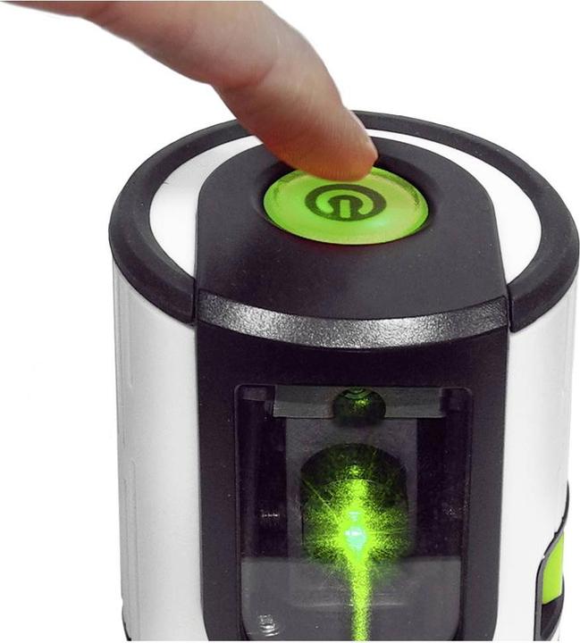 Actual product image Laserliner EasyCross-Laser Green Set Cross line laser self-levelling