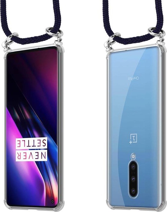 Produktbild Cadorabo TPU Handy Kette SILBER Cover