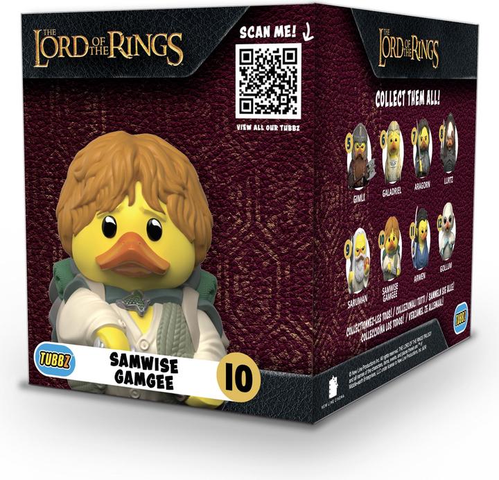 Actual product image Numskull TUBBZ: Lord of the Rings - Samweis Gamdschie - Boxed Edition