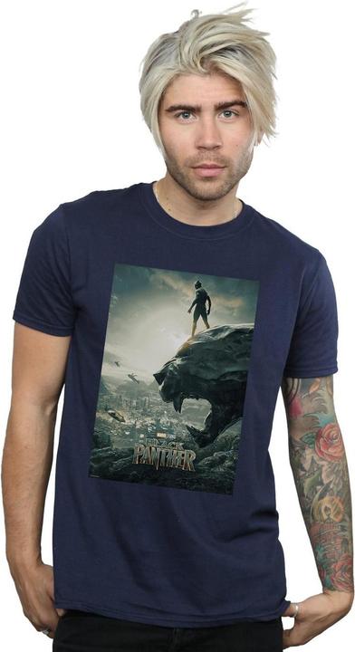 Produktbild Black Panther Poster TShirt (XXL)