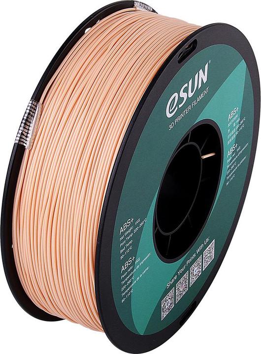 Produktbild eSUN ABS+ Beige Filament 1.75mm 1Kg (ABS, 1.75 mm, 1000 g)
