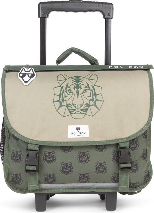 Image du produit Pol Fox cartable à roulettes enfant tiger