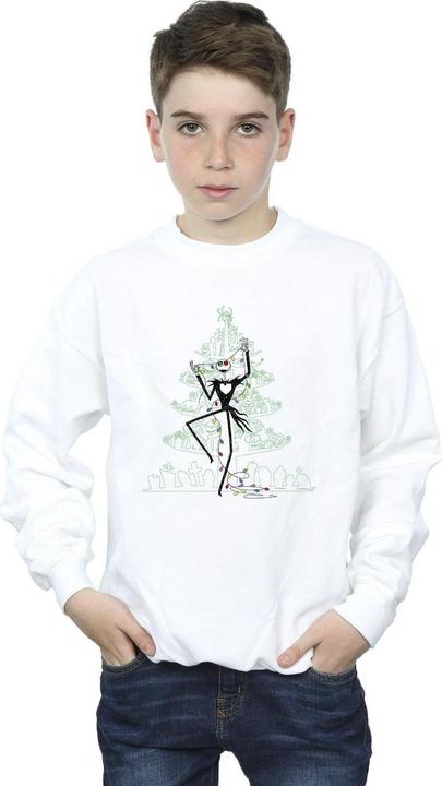 Produktbild Disney The Nightmare Before Christmas Tree Green Sweatshirt Jungen (116)