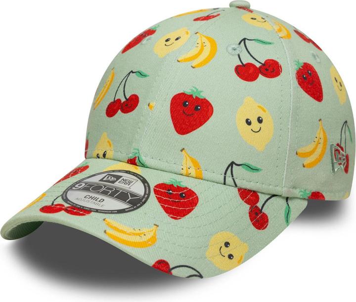 Actual product image New Era Kinder 9Forty Cap - Fruit Icon Pastel Green (52, 53, 54)