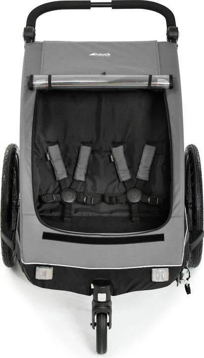 Produktbild Hauck Dryk Duo Fahrradanhänger inkl. Baby Lounger